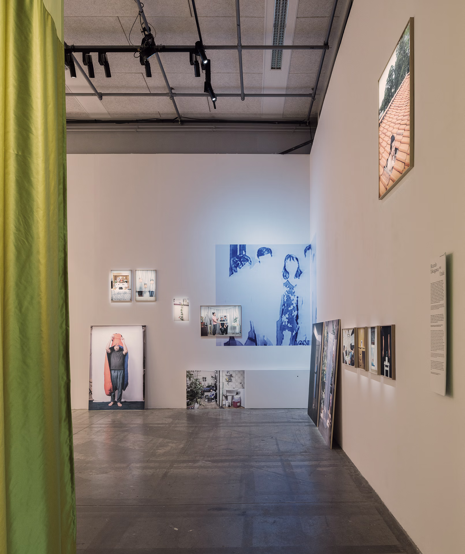 Vista da exposição Utaki no Festival Circulation(s)