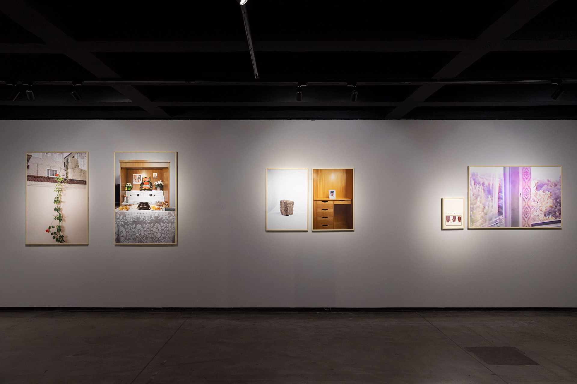 Vista da exposição Utaki no MIS