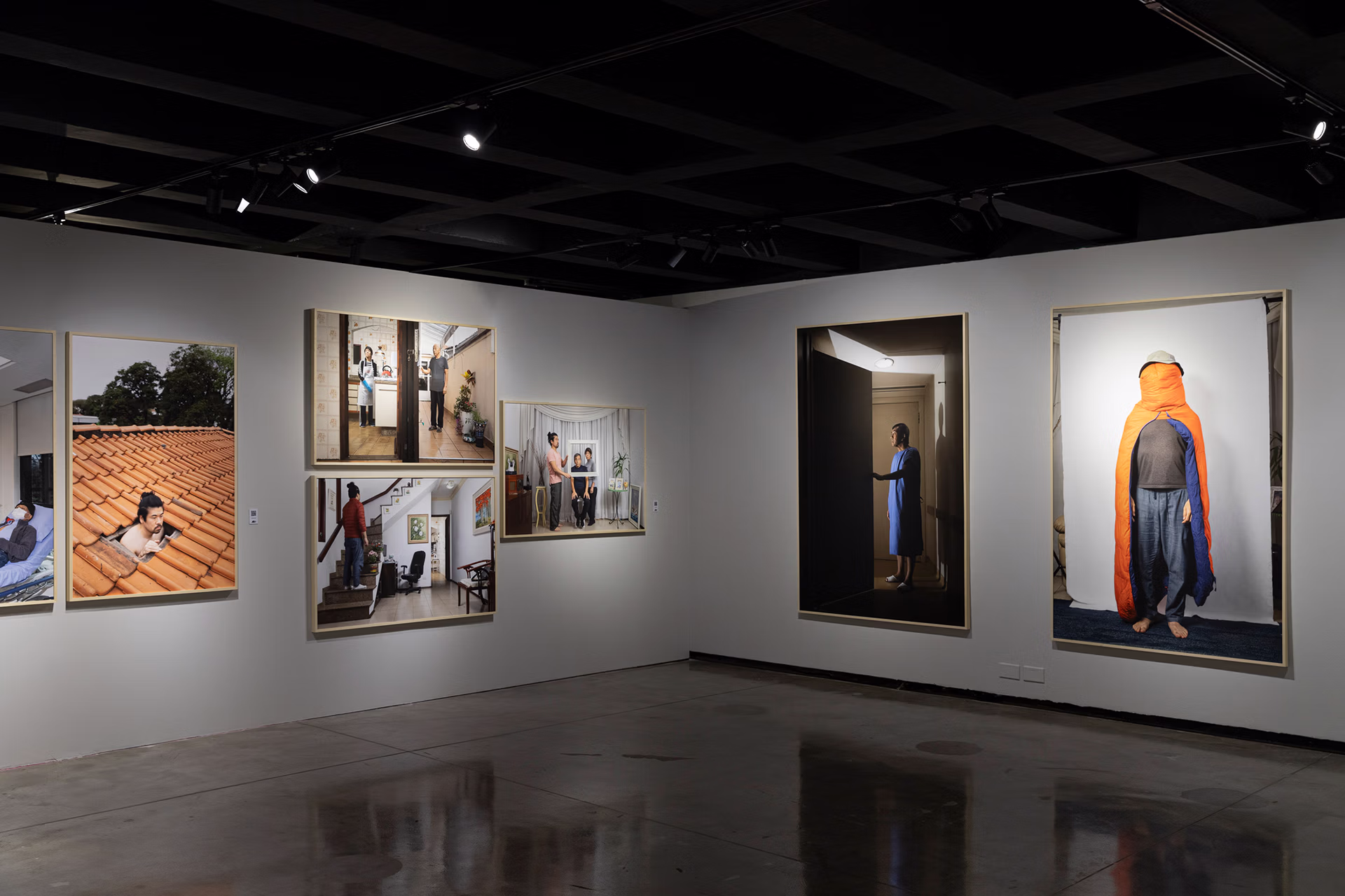 Vista da exposição Utaki no MIS