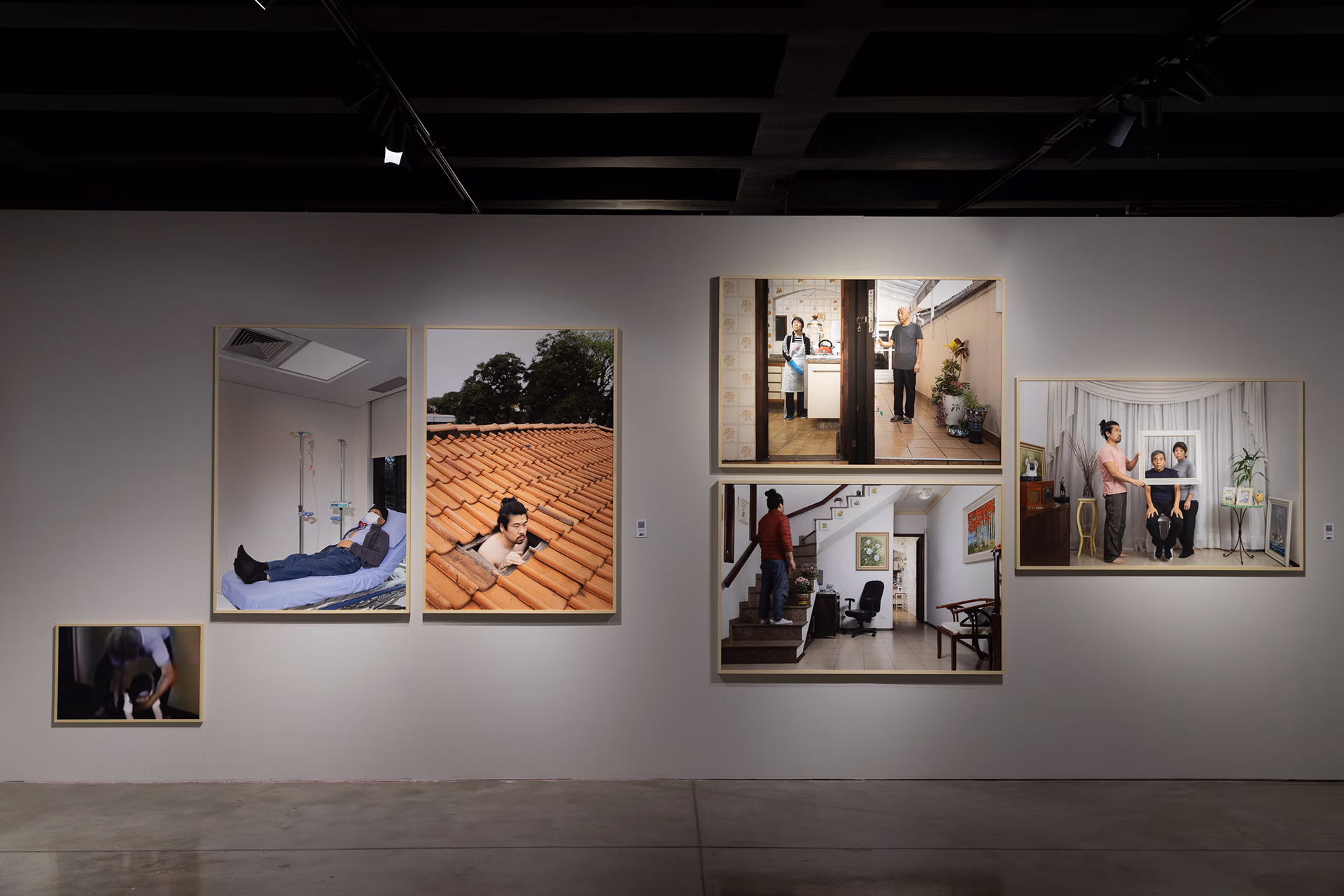 Vista da exposição Utaki no MIS
