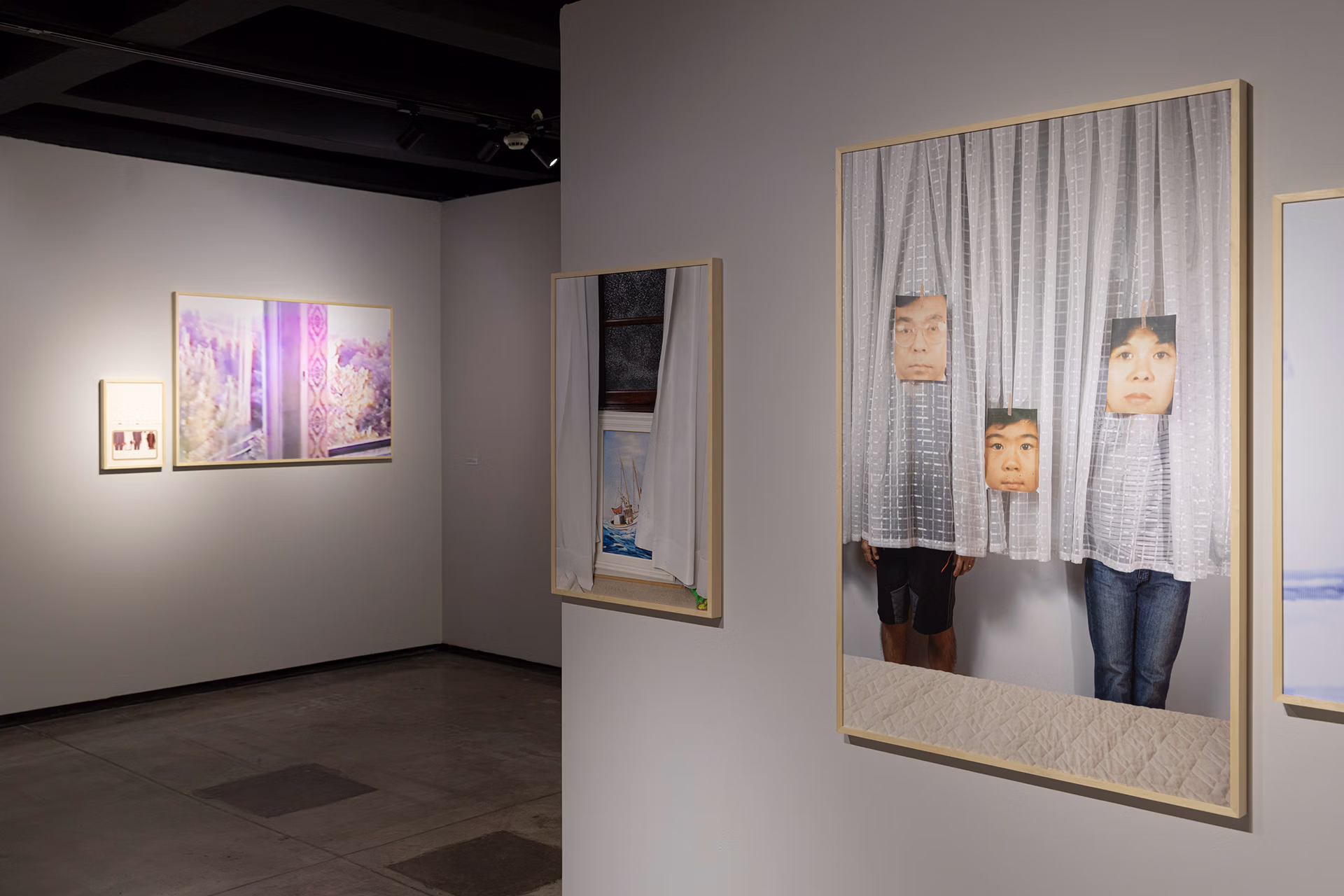 Vista da exposição Utaki no MIS